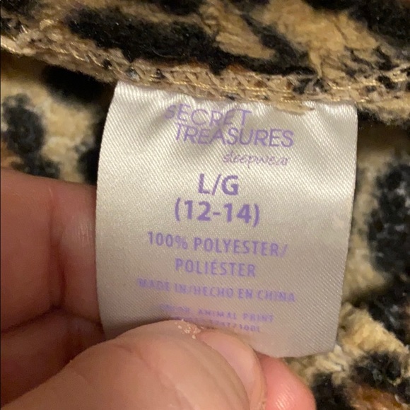 Leopard print pj pants - Picture 2 of 2